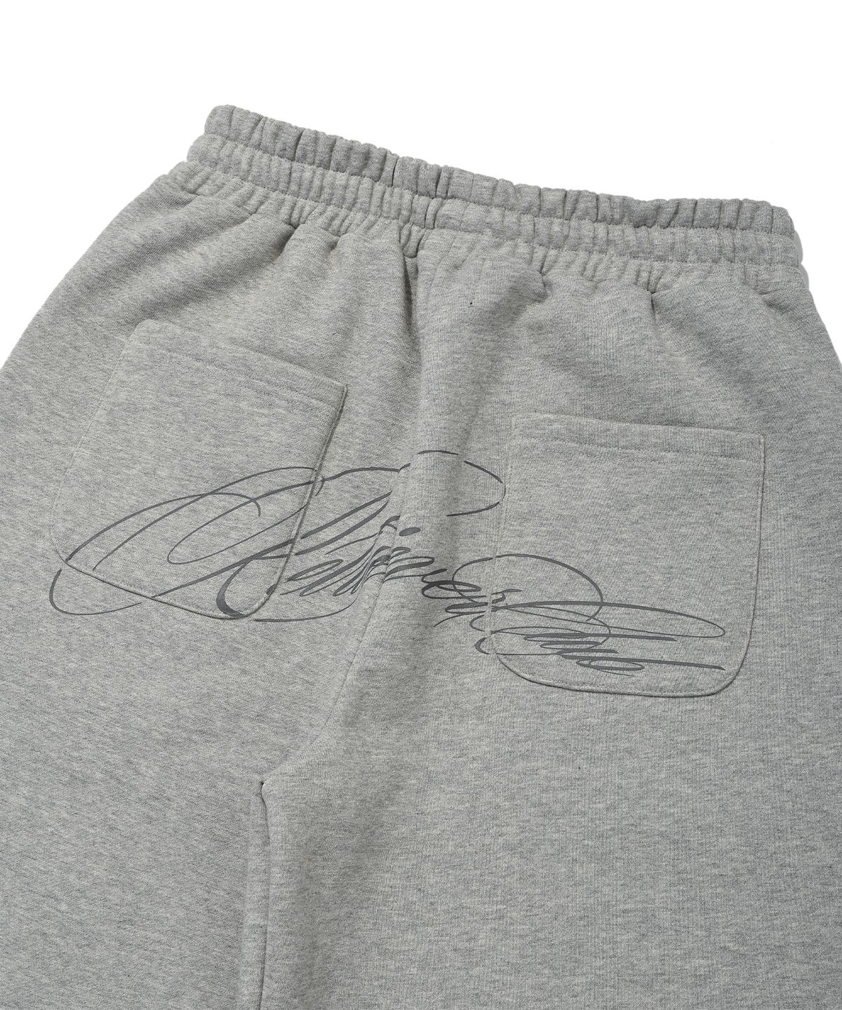 리트리버클럽(RETRIEVER CLUB) SCRIPT SWEAT PANTS [GRAY]
