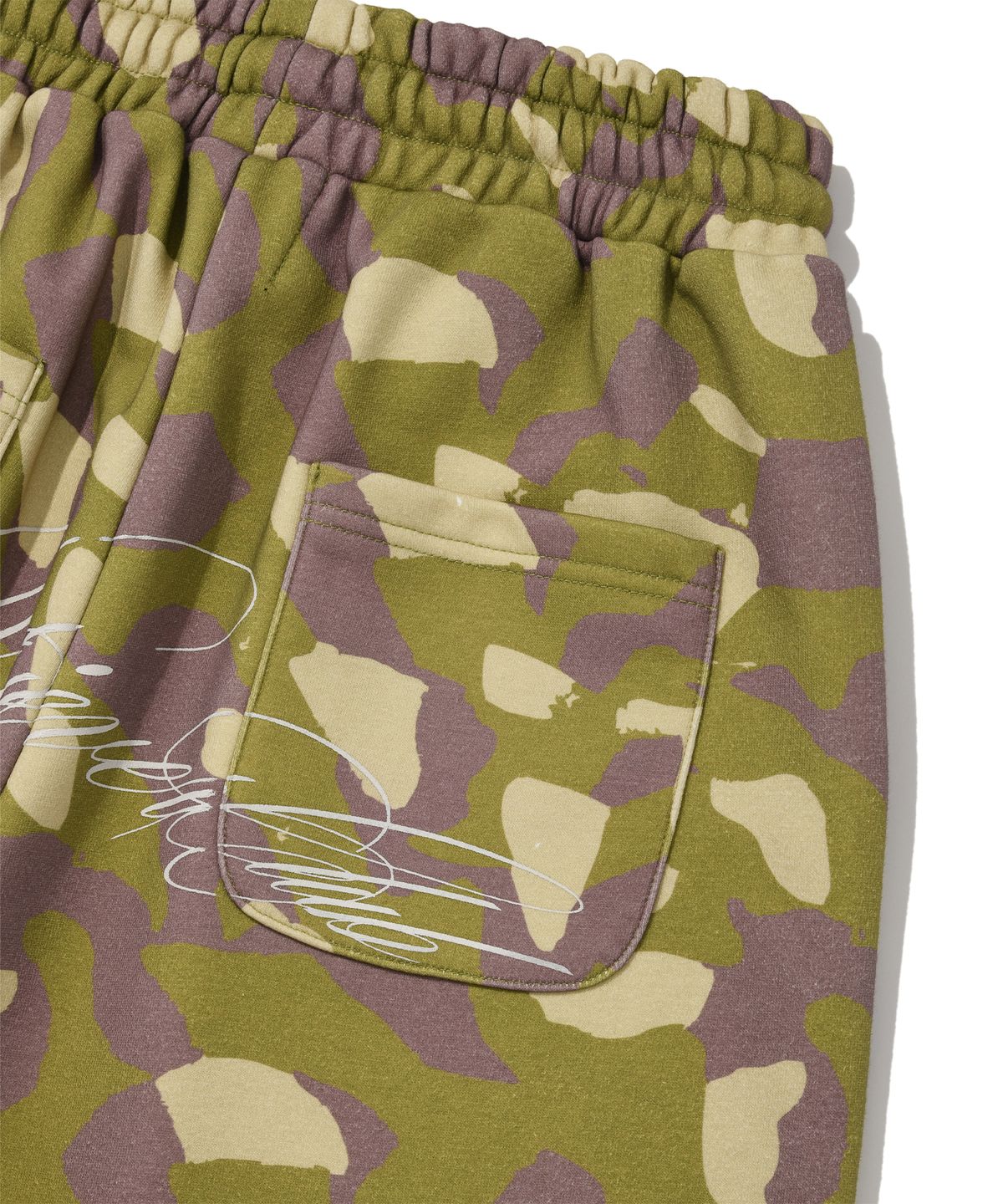 리트리버클럽(RETRIEVER CLUB) SCRIPT SWEAT PANTS [CAMO]