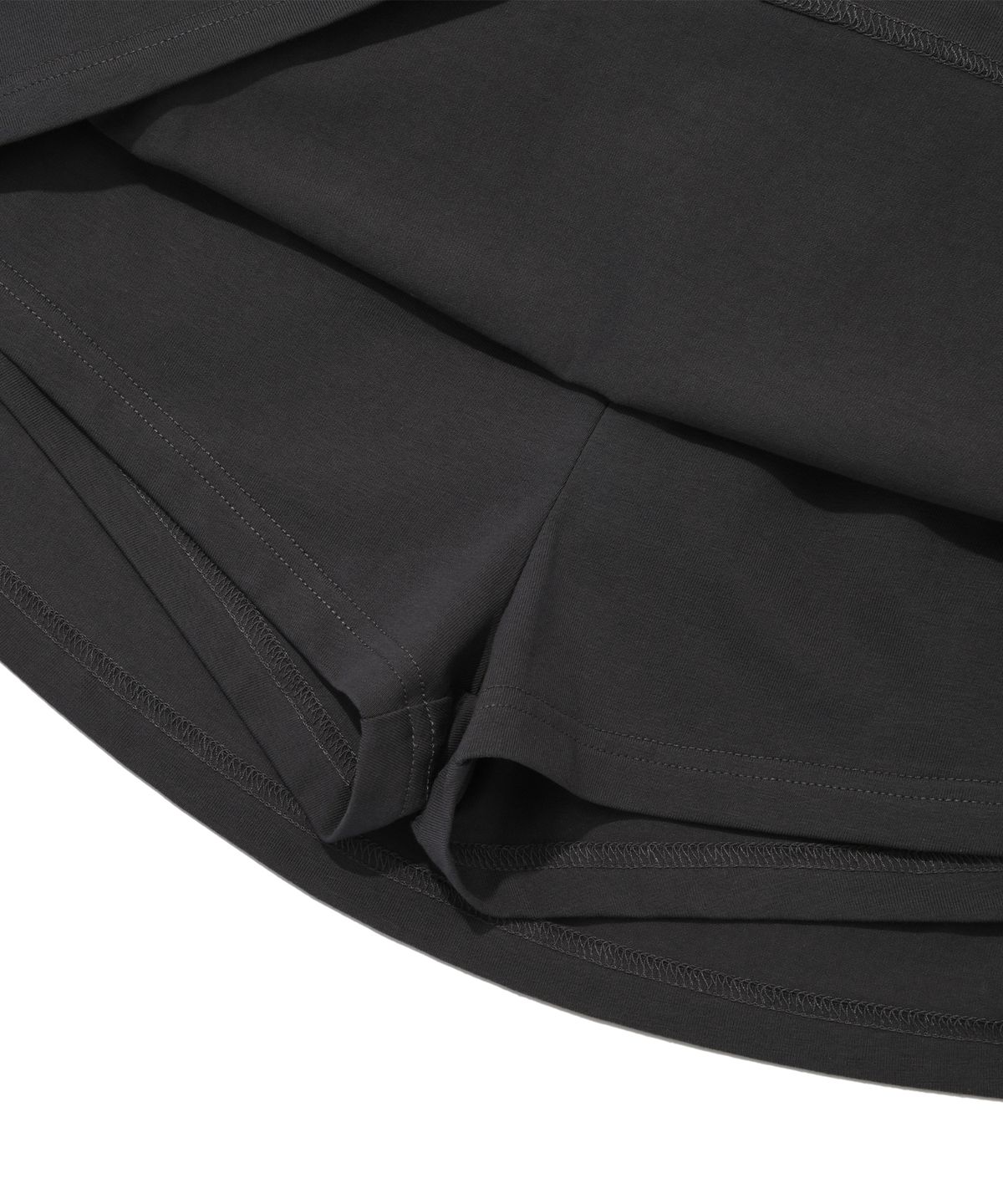 리트리버클럽(RETRIEVER CLUB) GARTER SKIRT [CHARCOAL GRAY]