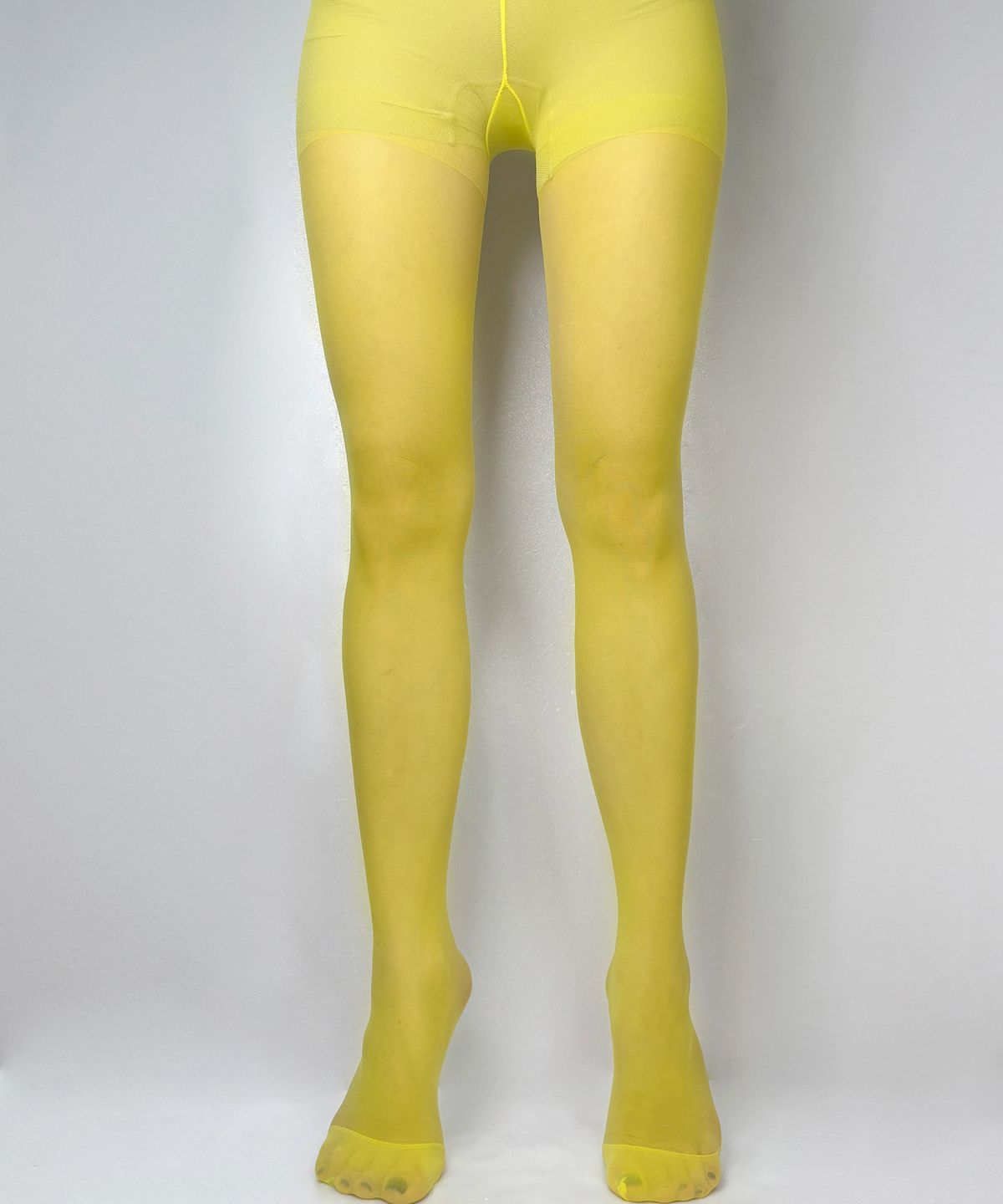 로맨틱타이거(ROMANTIC TIGER) color sheer tights (yellow)