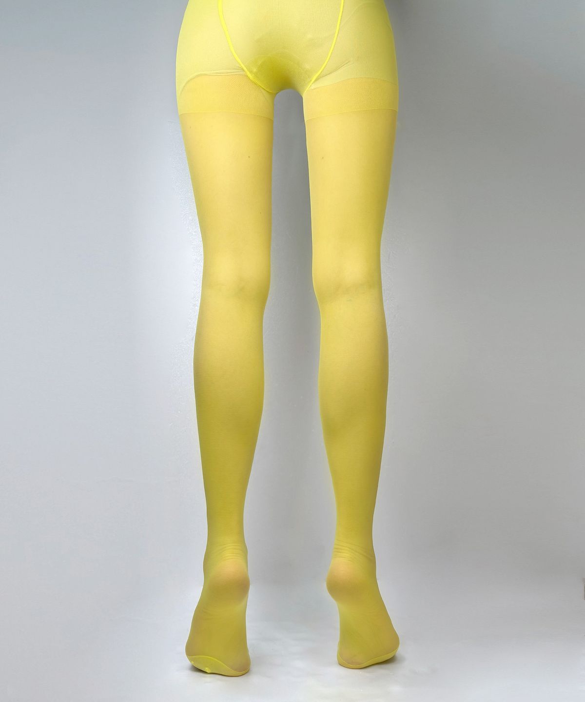 로맨틱타이거(ROMANTIC TIGER) color sheer tights (yellow)