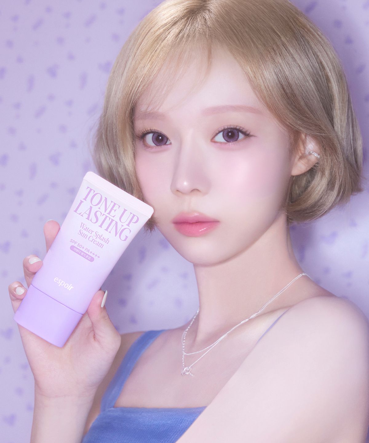 에스쁘아(ESPOIR) [2PACK] 워터 스플래쉬 선크림 톤업 래스팅