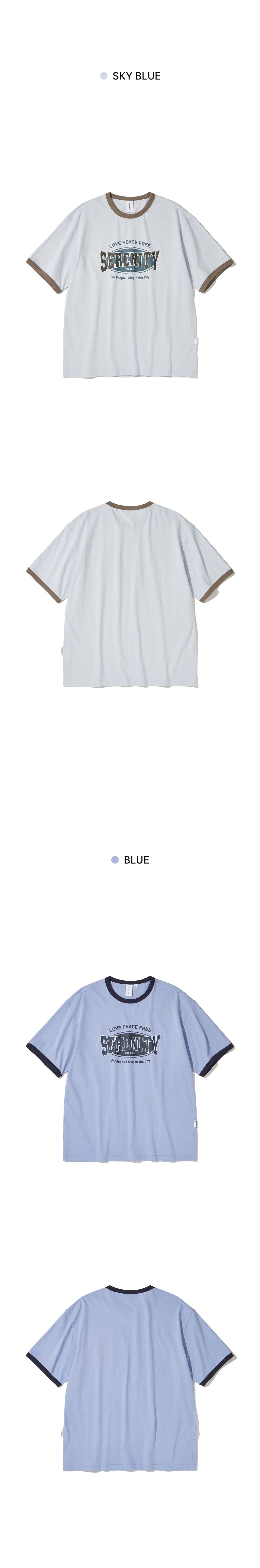 MUSINSA公式 | URBANDTYPE セレニティ配色リンガーTシャツ_5color