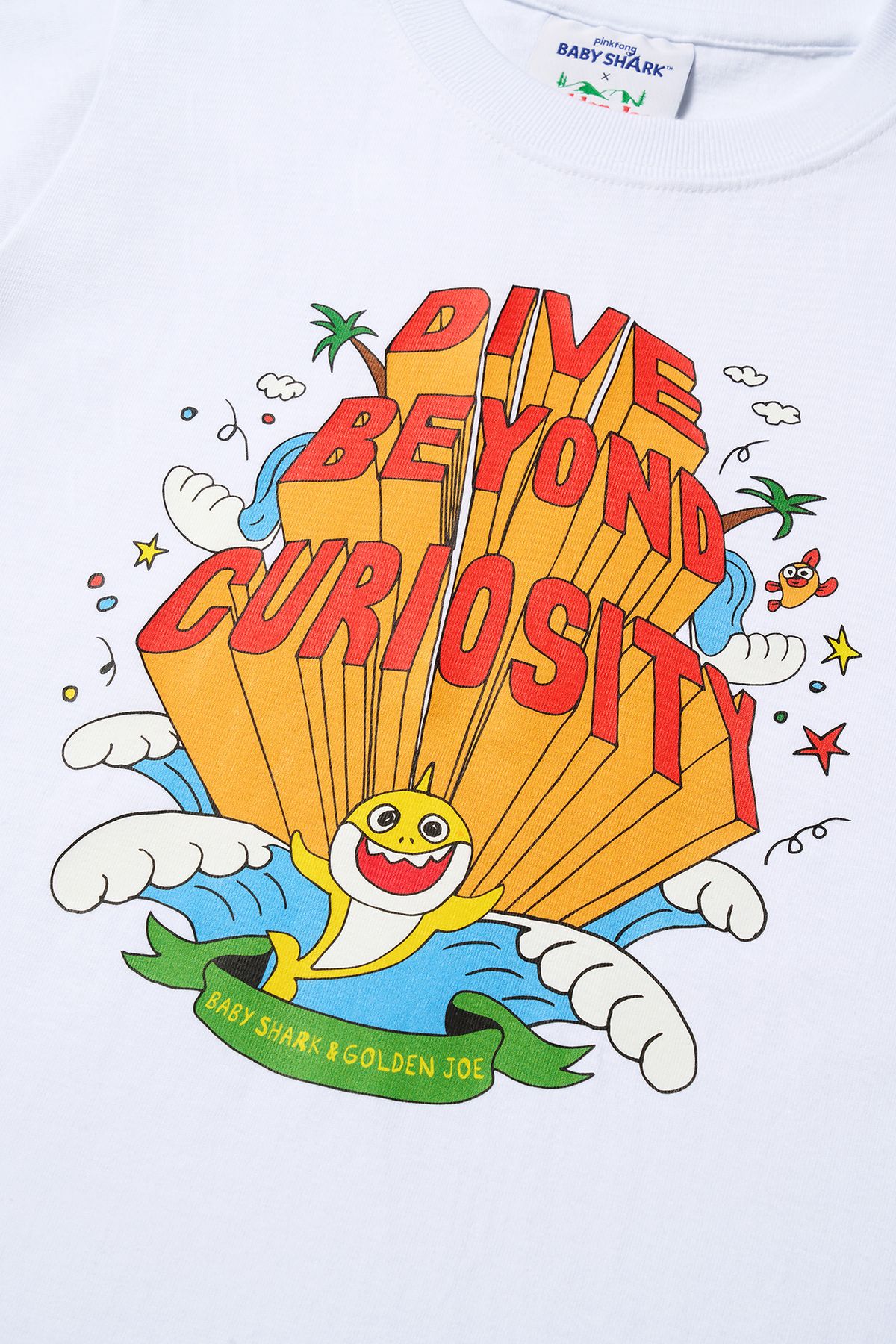 골든조(GOLDENJOE) [ GOLDENJOE X BABY SHARK ] DIVE T-SHIRT
