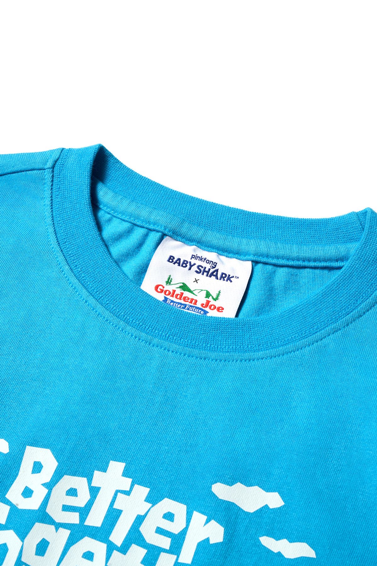 골든조(GOLDENJOE) [ GOLDENJOE X BABY SHARK ] BETTER  TOGETHER T-SHIRT