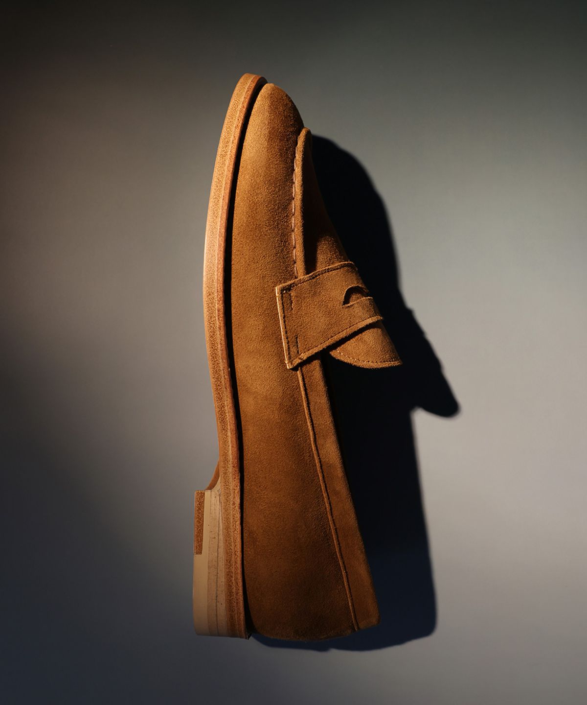 피렌체 아뜨리에(FIRENZE ATELIER) [홍창] 스테디라인 머스트헤브 베이직 페니로퍼 4070 [MID BROWN SUEDE]