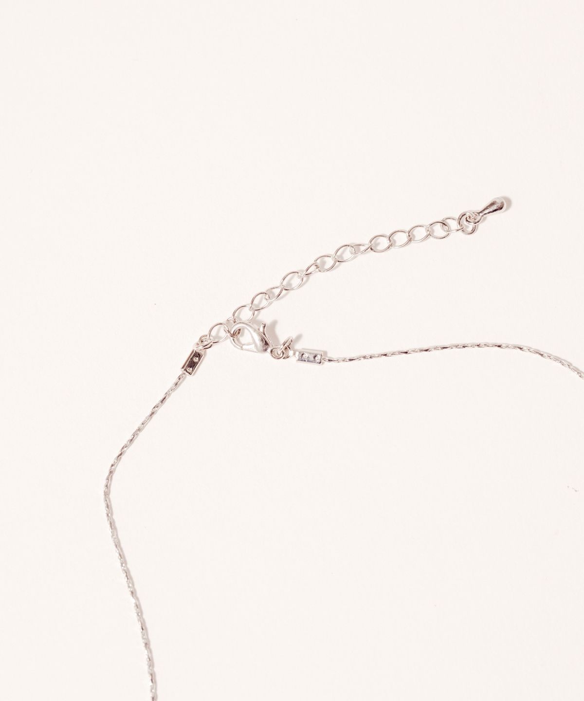 노비스도쿄(NOVICE TOKYO) 드롭 진주 목걸이 Drop Pearl Necklace / Silver