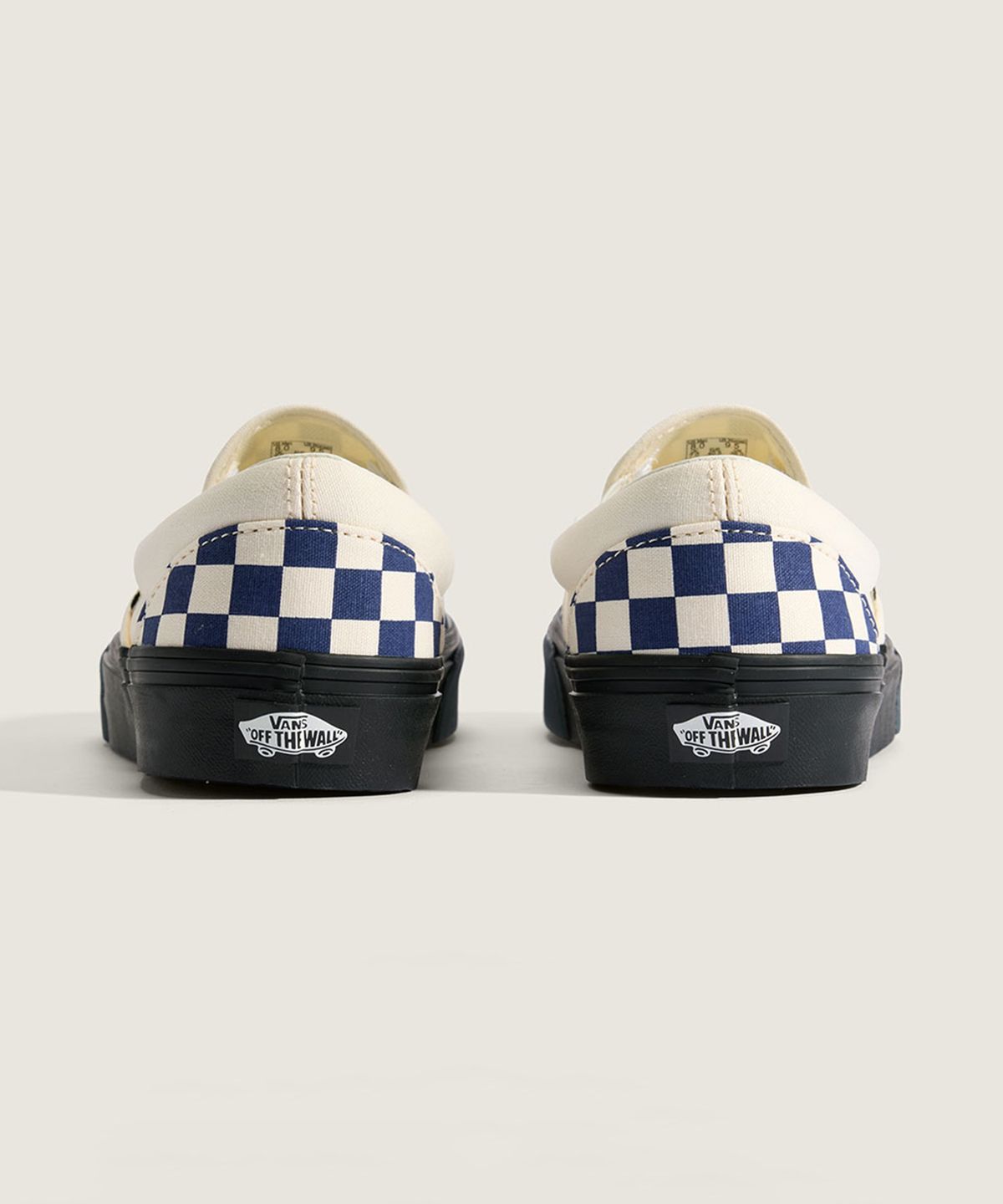 반스(VANS) 클래식 슬립온 - (체커보드) 네이비:화이트 / VN000EACGJT1
