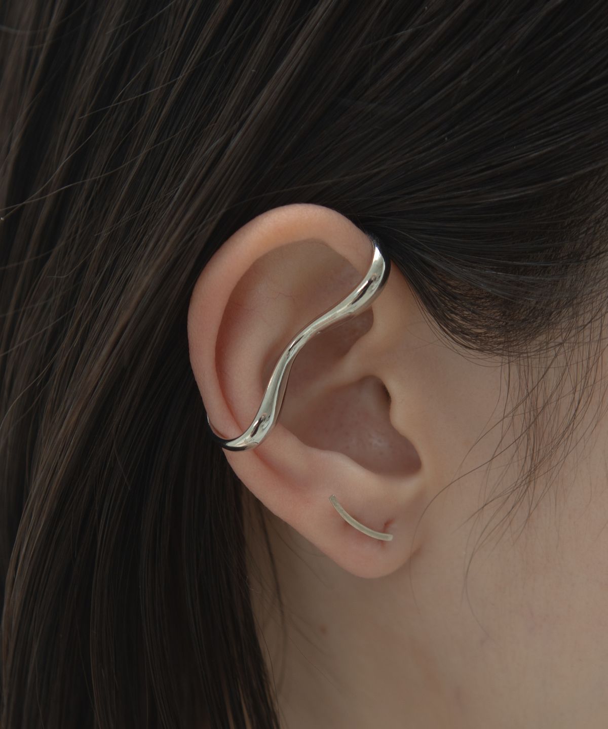 노비스도쿄(NOVICE TOKYO) 헬릭스 이어 커프 Helix Ear Cuff / Silver