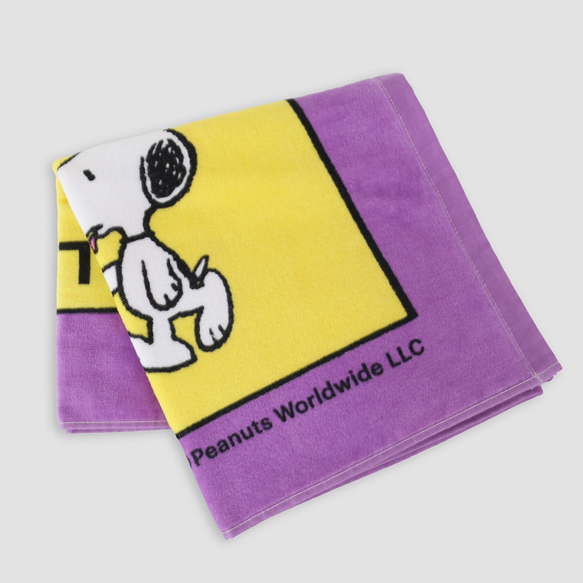 송월타올(SONGWOL TOWEL) 스누피 라이프50 비치 바스타올 기념수건 답례품