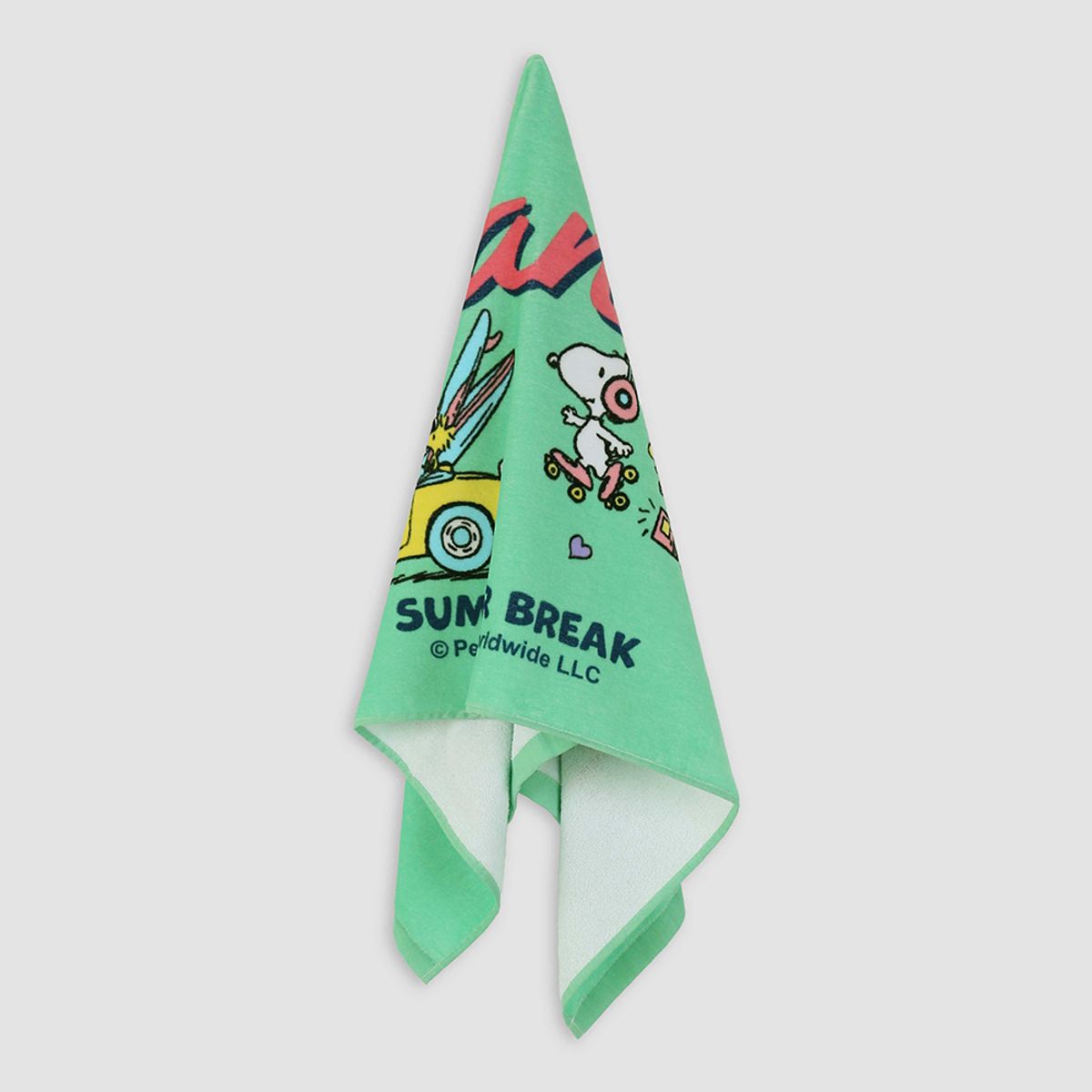 송월타올(SONGWOL TOWEL) 스누피 베케이션50 비치 바스타올 기념수건 답례품
