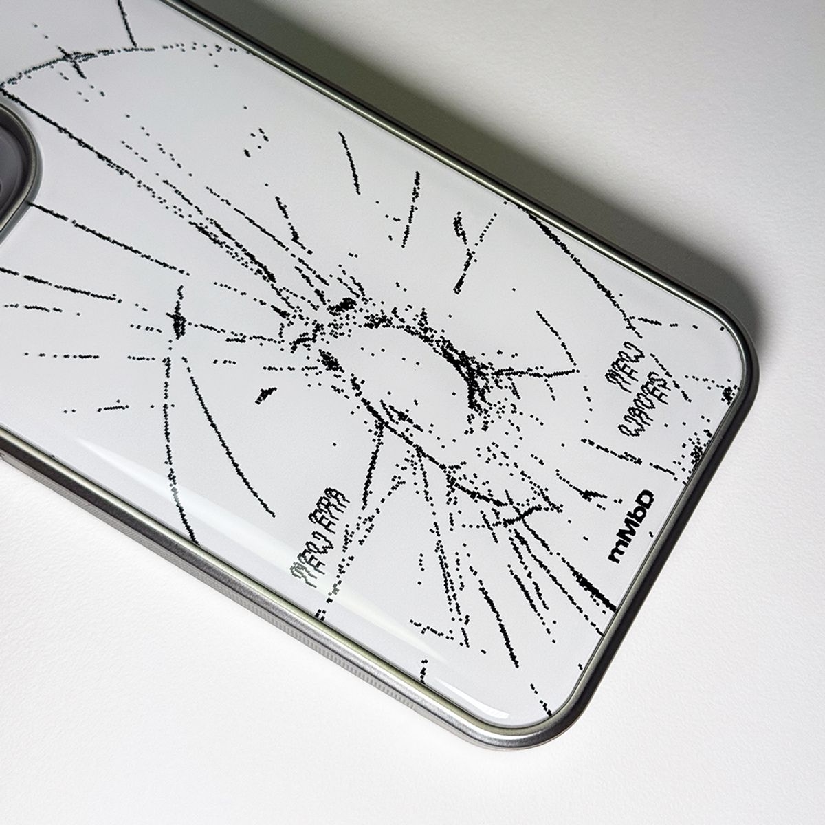 메모리즈바운더리(MEMORIESBOUNDARY) Fracture of Newtopia Phone Case (SV_White)