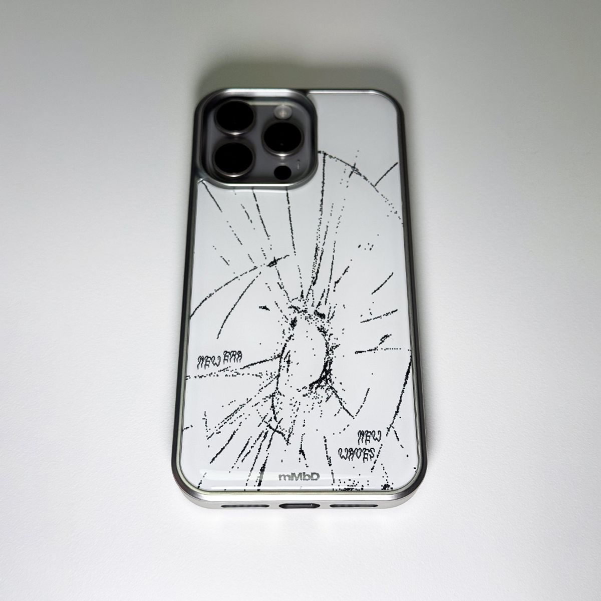 메모리즈바운더리(MEMORIESBOUNDARY) Fracture of Newtopia Phone Case (SV_White)