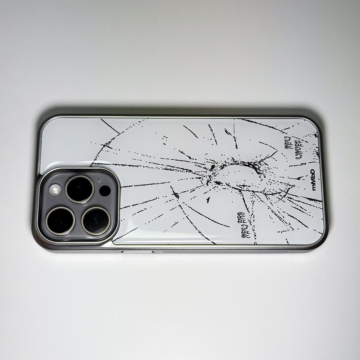 메모리즈바운더리(MEMORIESBOUNDARY) Fracture of Newtopia Phone Case (SV_White)