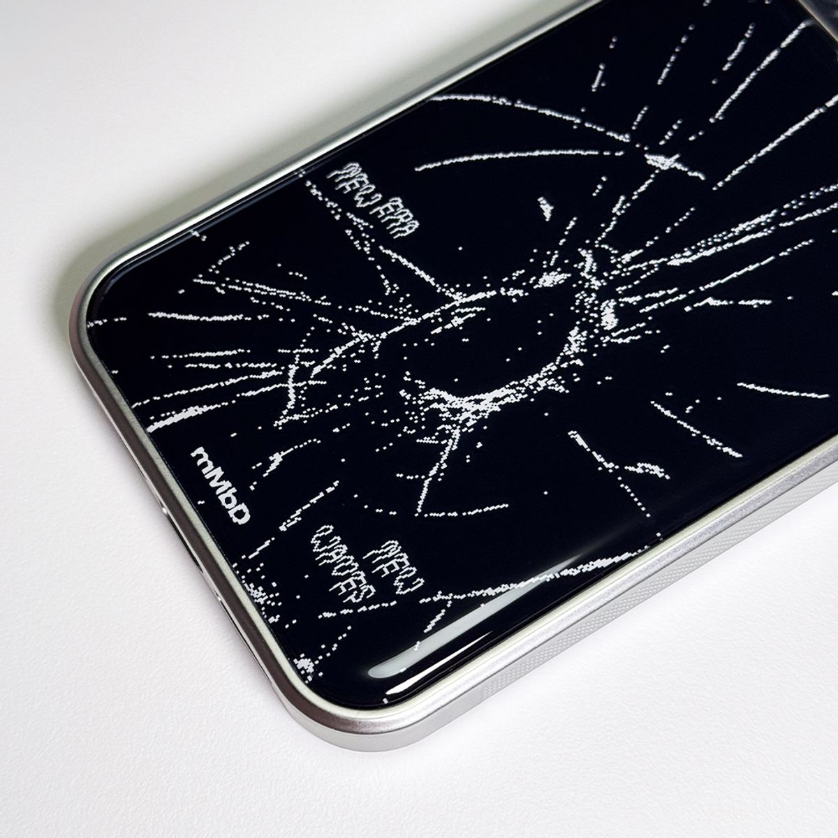 메모리즈바운더리(MEMORIESBOUNDARY) Fracture of Newtopia Phone Case (SV_Black)