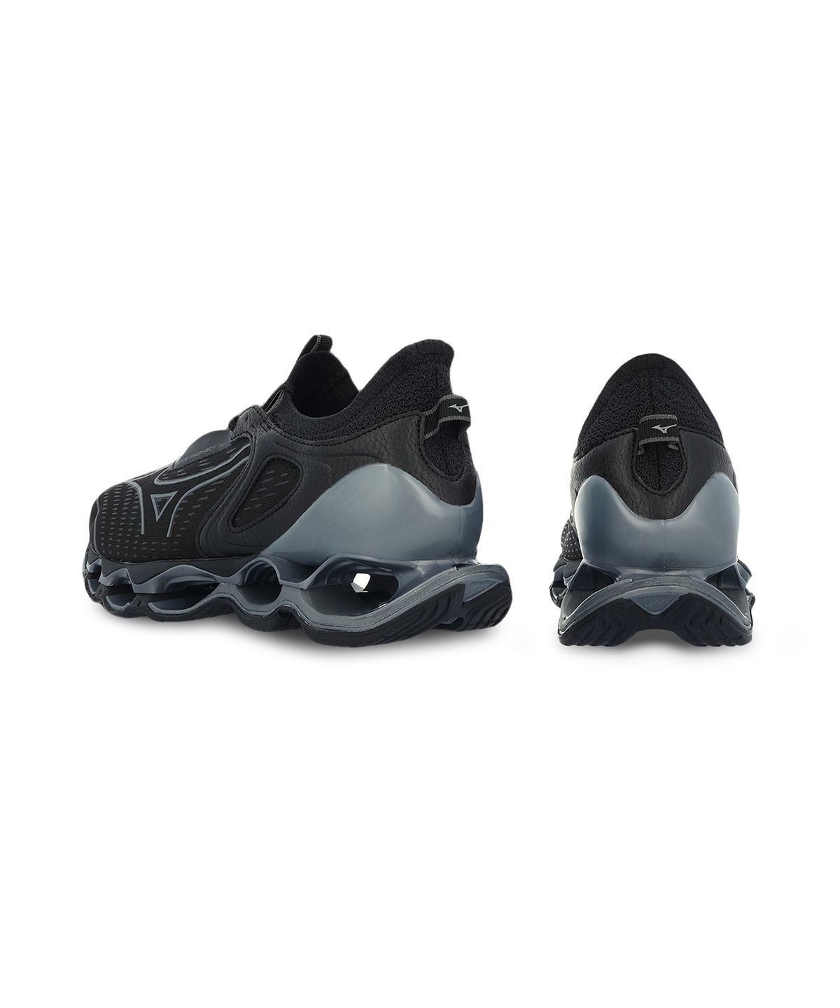 미즈노(MIZUNO) (공용) 웨이브 프로페시 14 - 블랙:메탈릭 그레이 / J1GC255131