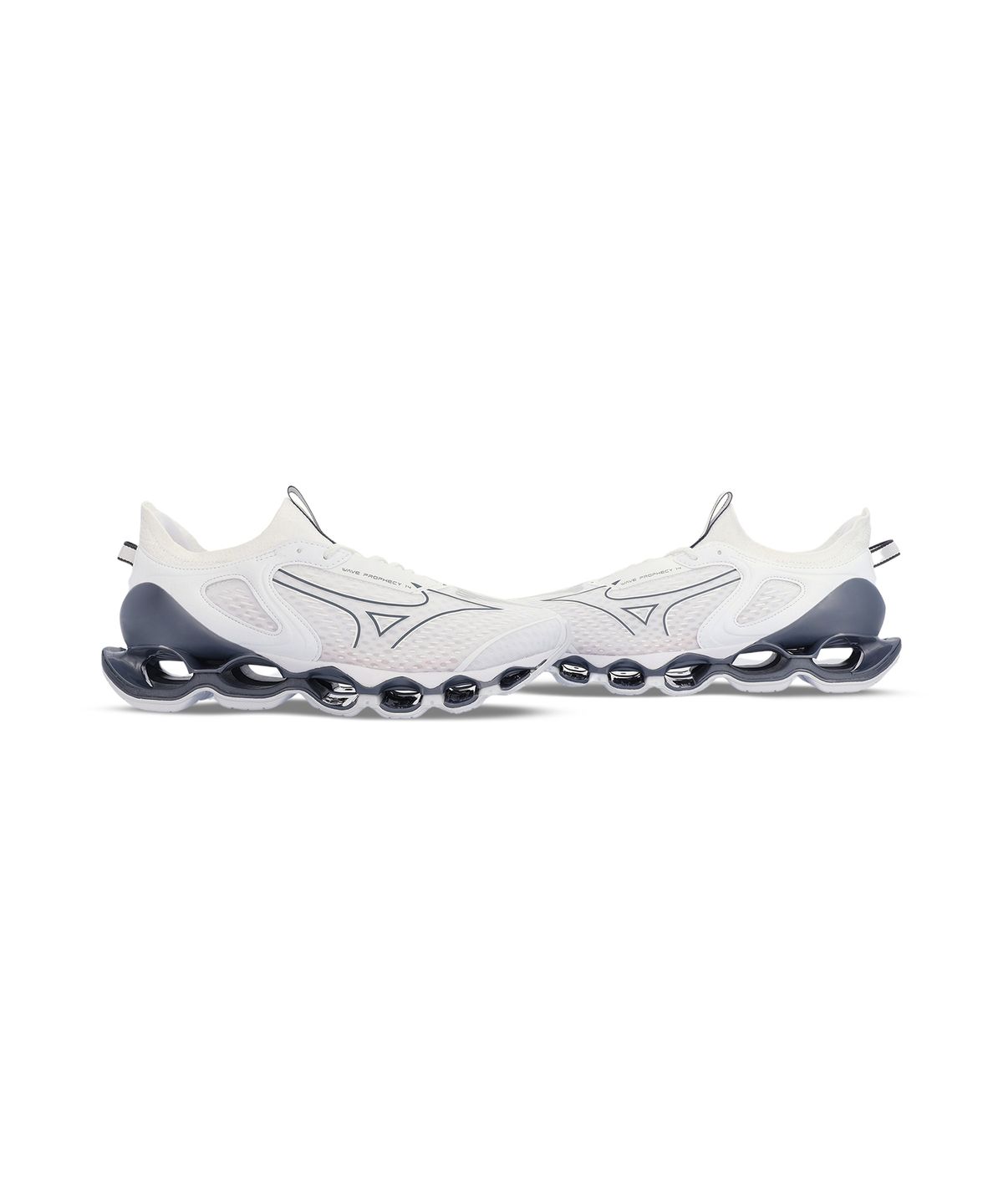 미즈노(MIZUNO) (공용) 웨이브 프로페시 14 - 화이트:메탈릭 그레이 / J1GC255132