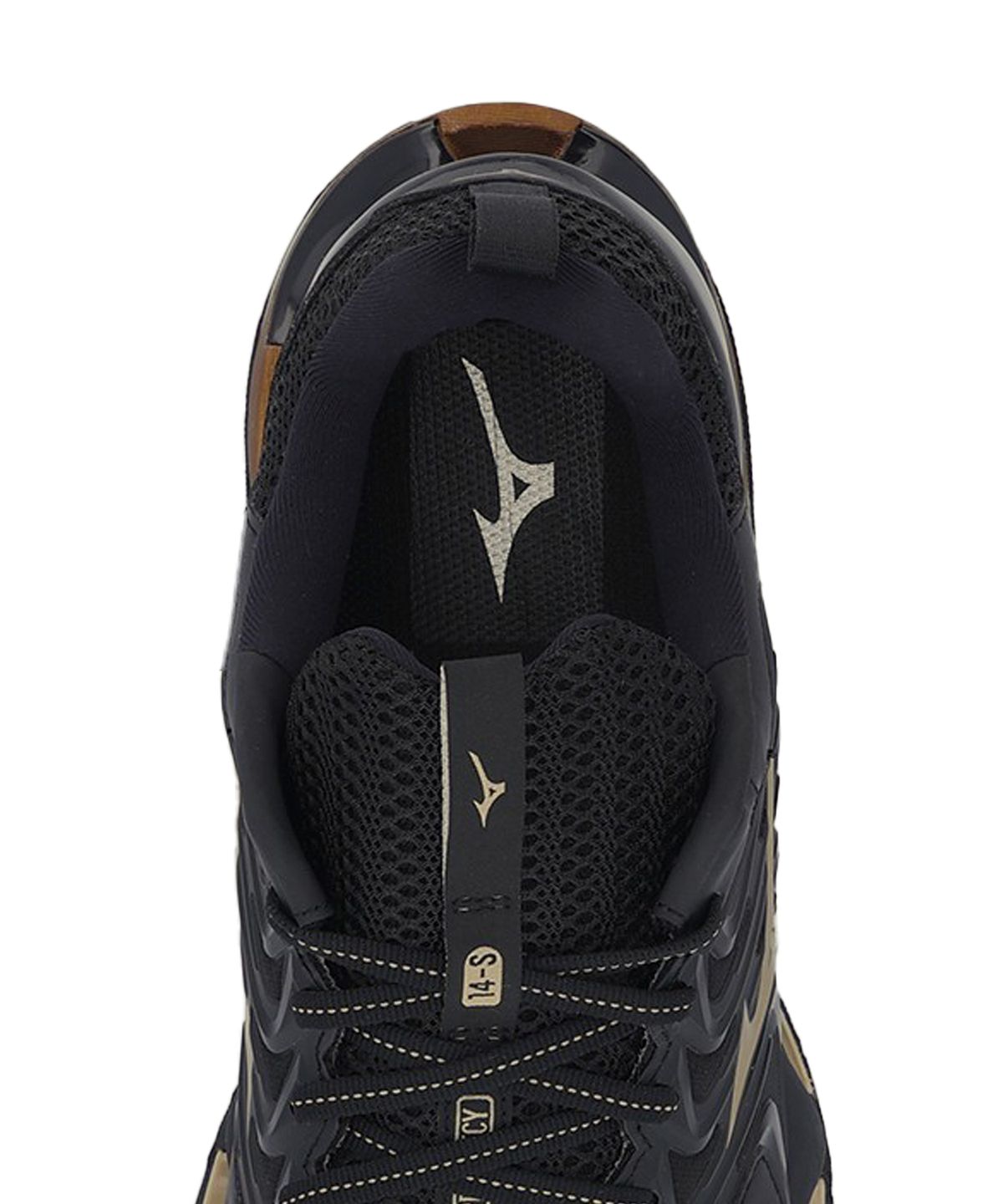 미즈노(MIZUNO) (공용) 웨이브 프로페시 14 S - 블랙:GE 골드 / J1GC258381