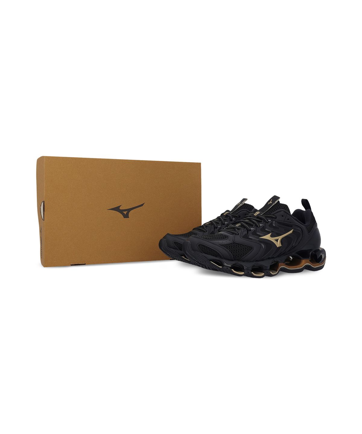 미즈노(MIZUNO) (공용) 웨이브 프로페시 14 S - 블랙:GE 골드 / J1GC258381