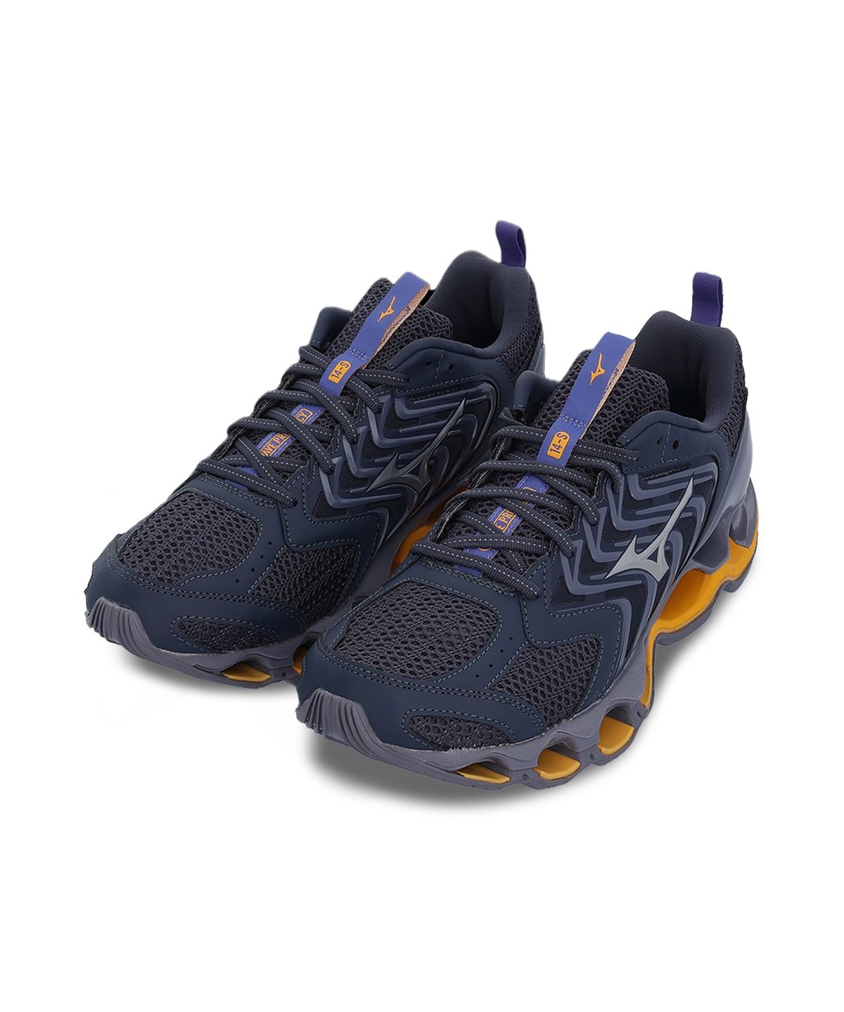 미즈노(MIZUNO) (공용) 웨이브 프로페시 14 S - 오디세이 그레이:실버:시트러스 / J1GC258382