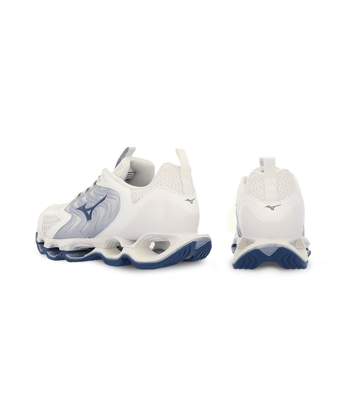 미즈노(MIZUNO) (공용) 웨이브 프로페시 14 S - 스노우 화이트:다크 데님:실버 / J1GC258384