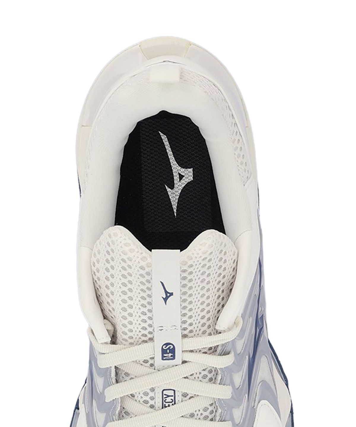 미즈노(MIZUNO) (공용) 웨이브 프로페시 14 S - 스노우 화이트:다크 데님:실버 / J1GC258384
