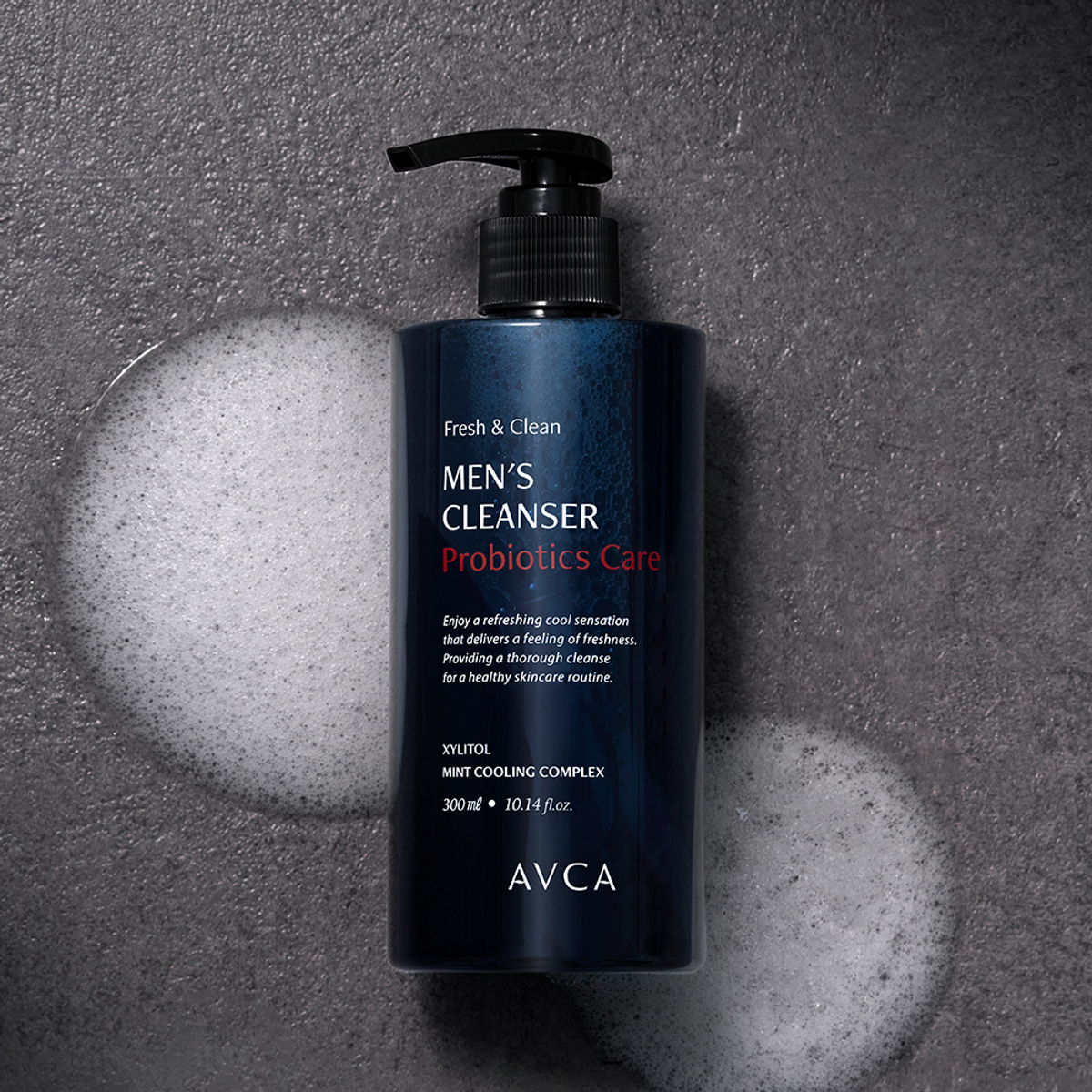아브카(AVCA) 프레쉬 앤 클린 유산균 케어 남성청결제 우디페로몬향 300ml 2개