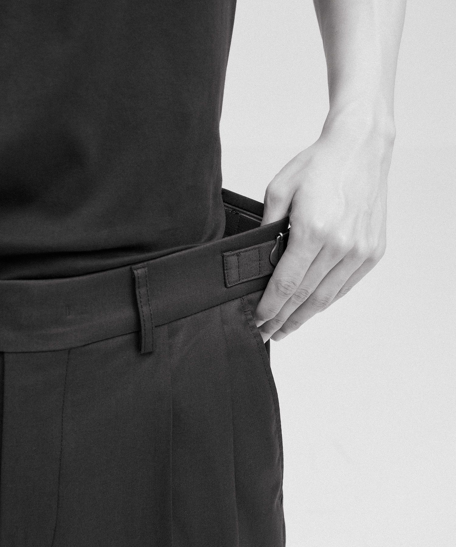 スーツ ANOTHER OFFICE / Santiago Slacks BLACK L MUSINSA | ANOTHER OFFICE Santiago Slacks (Black)