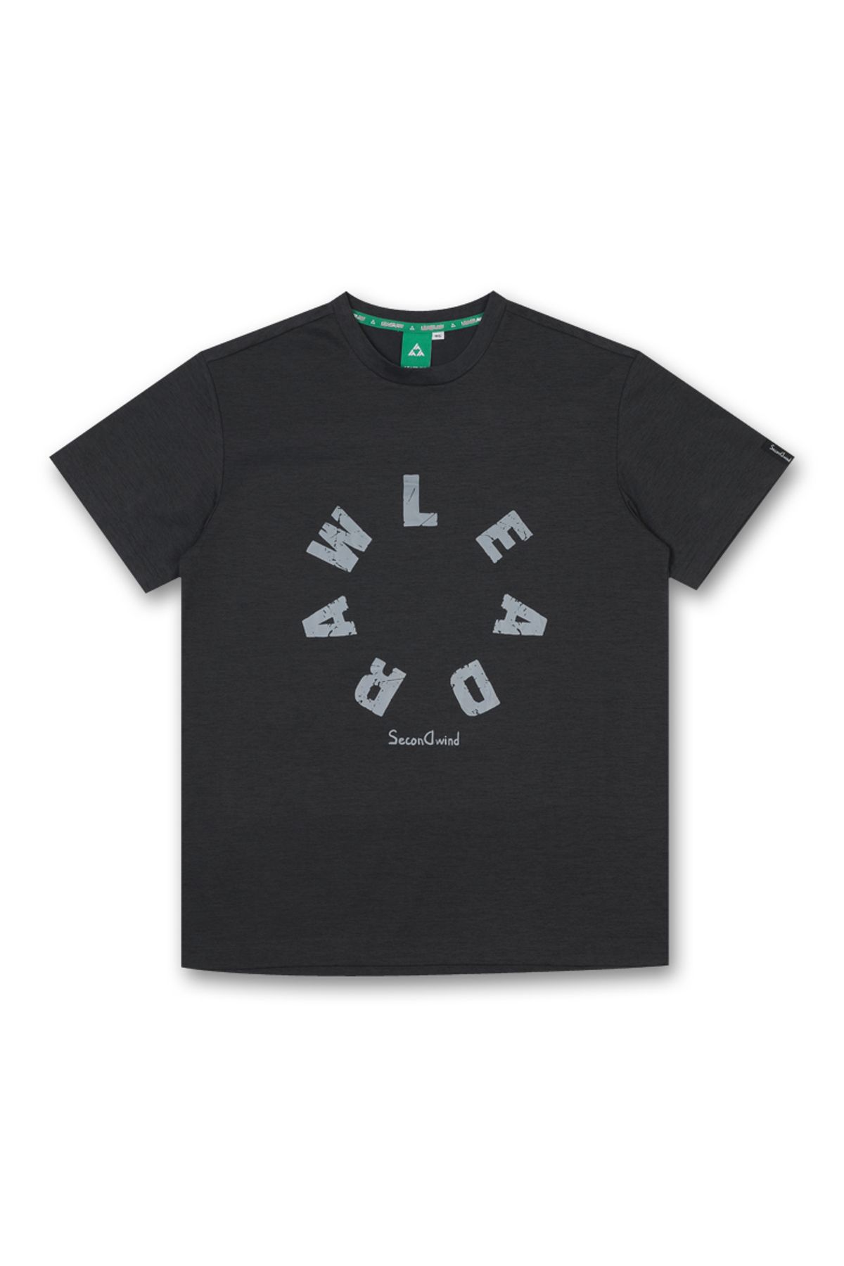 리드로(LEADRAW) Rounding T-shirts _ Dark Grey