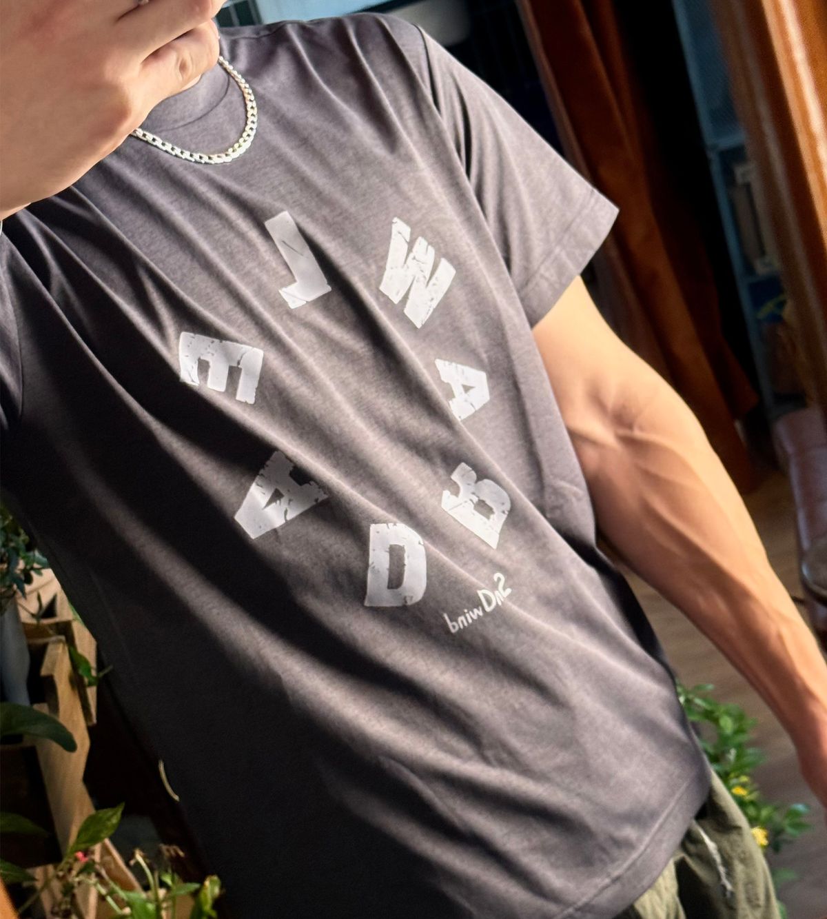 리드로(LEADRAW) Rounding T-shirts _ Dark Grey