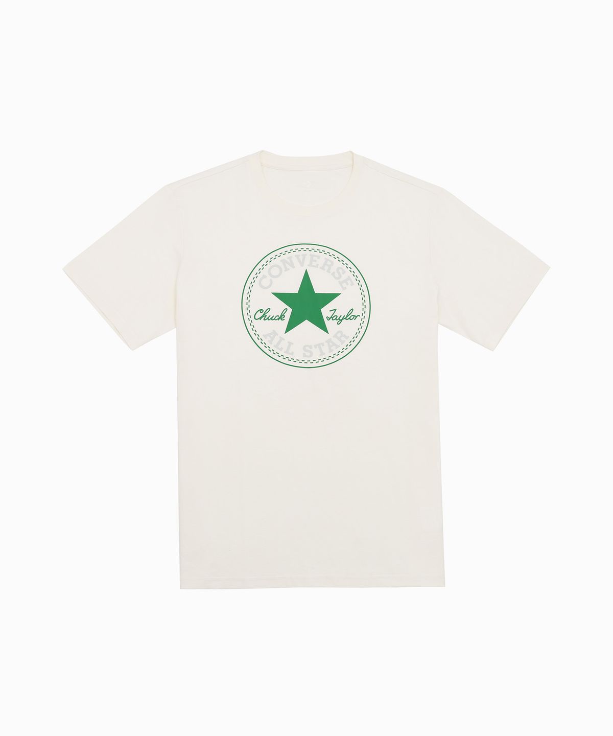 컨버스(CONVERSE) 올스타 패치 스탠다드 핏 티셔츠 에그렛 MCH737-W2Y