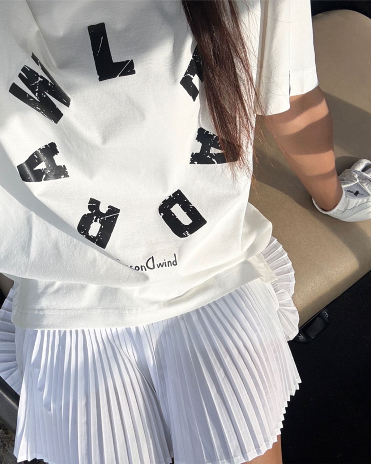 리드로(LEADRAW) Rounding T-shirts _ White