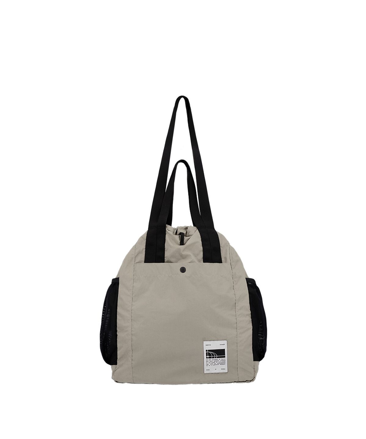스위치(SWEETCH) VOYAGER DRAWSTRING 2WAY BAG 002 Cloud Cream