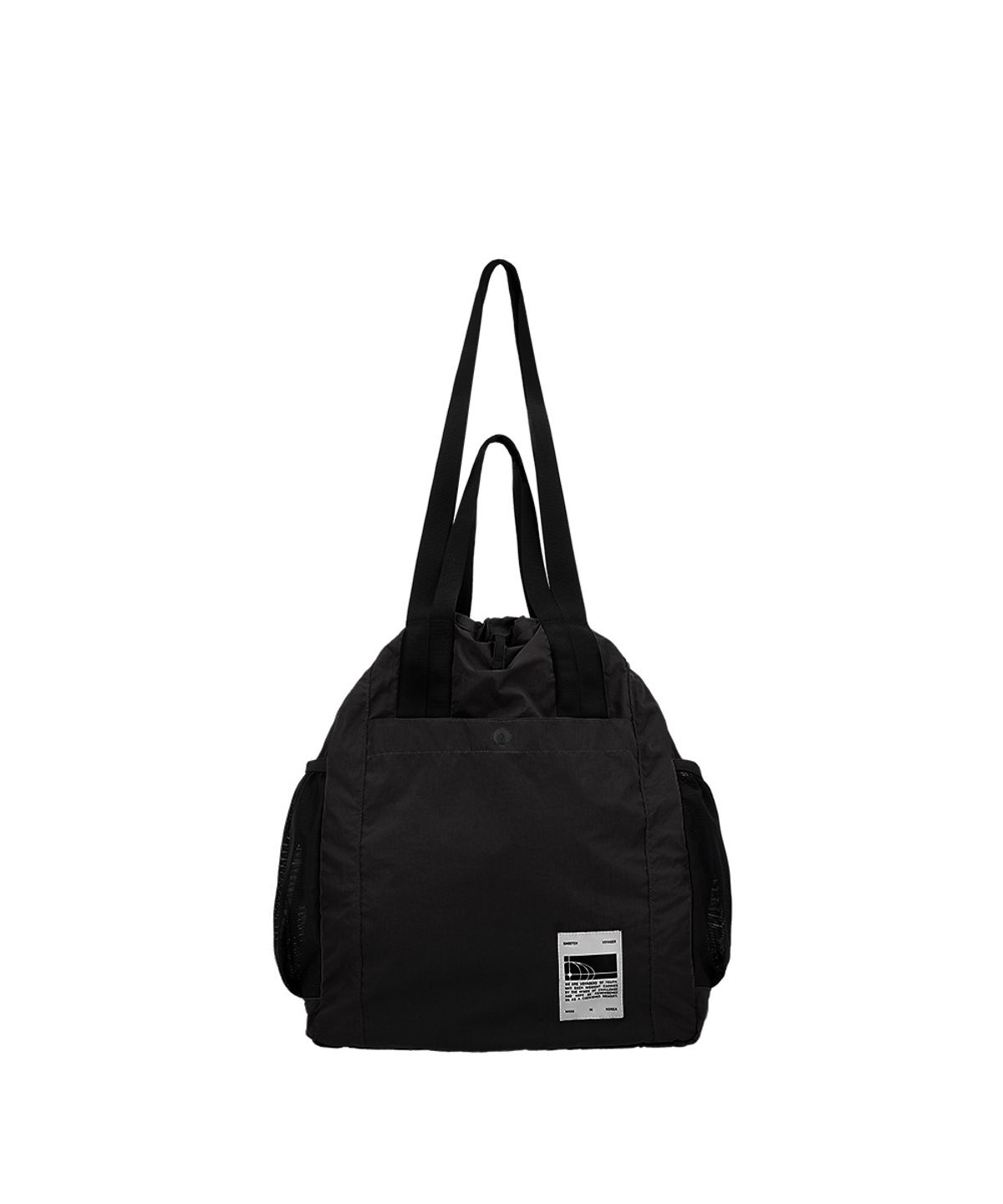 스위치(SWEETCH) VOYAGER DRAWSTRING 2WAY BAG 002 Midnight Black
