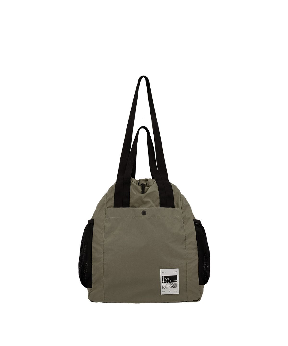 스위치(SWEETCH) VOYAGER DRAWSTRING 2WAY BAG 002 Summer Grey