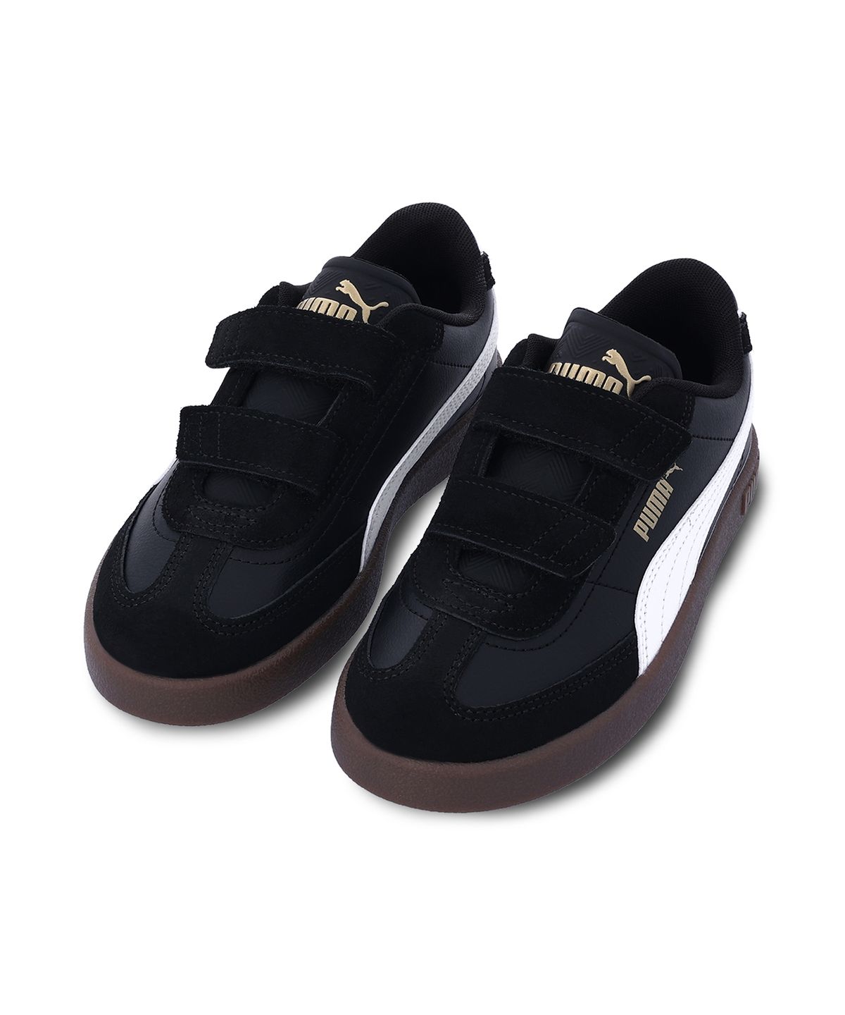 푸마 키즈(PUMA KIDS) 푸마키즈 클럽2 에라 V - 블랙&화이트