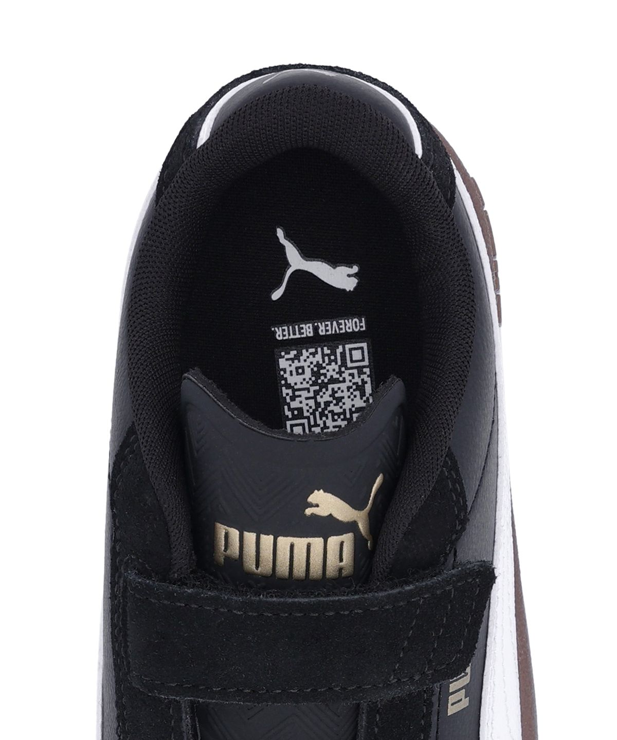푸마 키즈(PUMA KIDS) 푸마키즈 클럽2 에라 V - 블랙&화이트