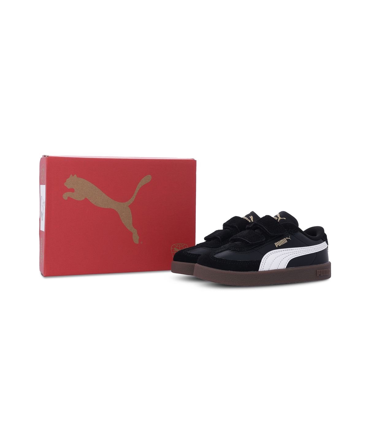 푸마 키즈(PUMA KIDS) 푸마 인펀트 클럽2 에라 V - 블랙&화이트
