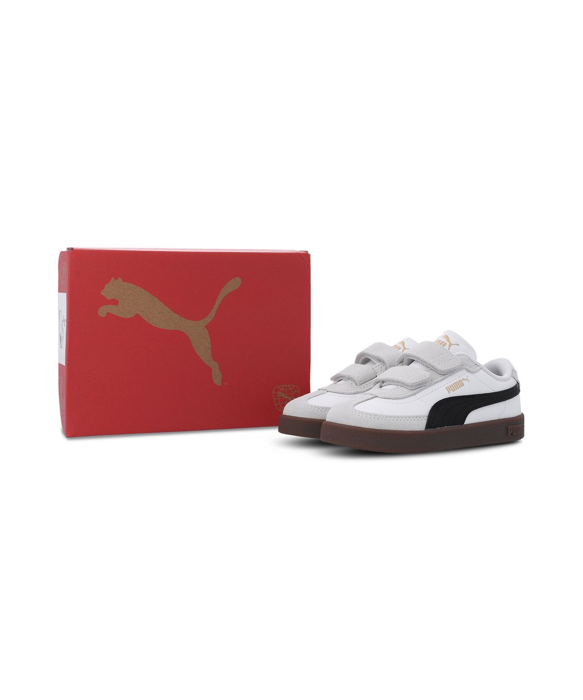 푸마 키즈(PUMA KIDS) 푸마 인펀트 클럽2 에라 V - 블랙&화이트