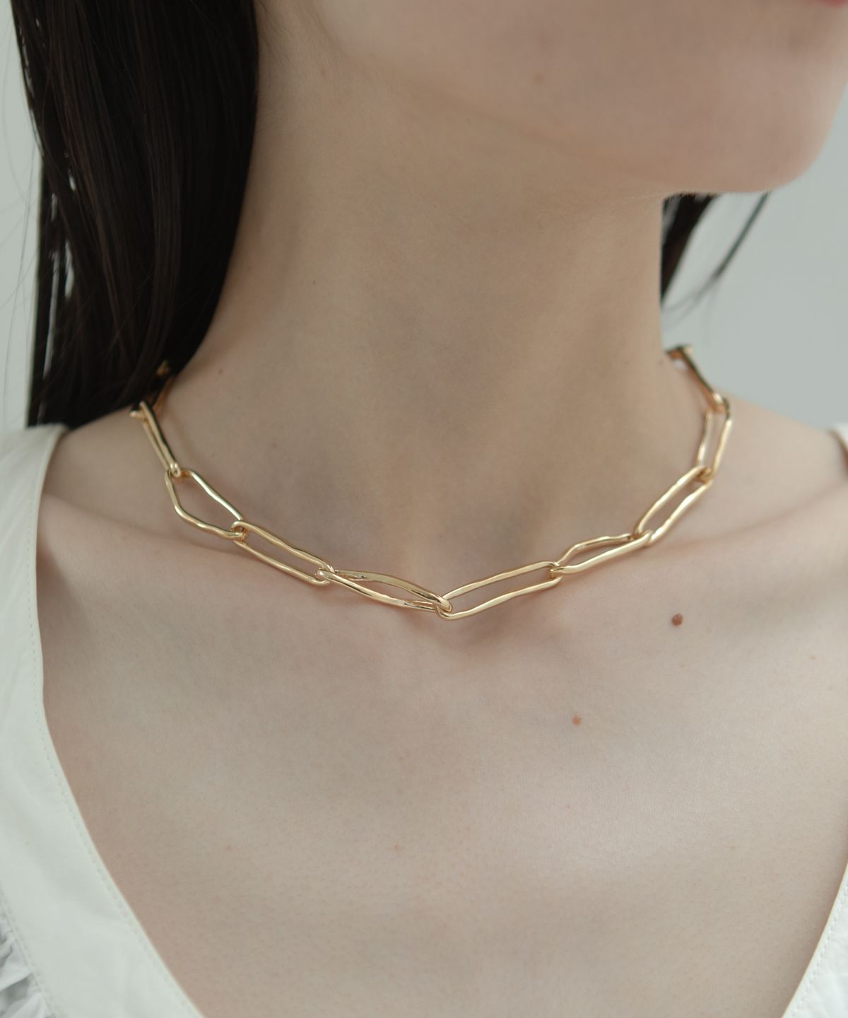 노비스도쿄(NOVICE TOKYO) 뉘앙스 체인 목걸이 Nuance Chain Necklace / Gold