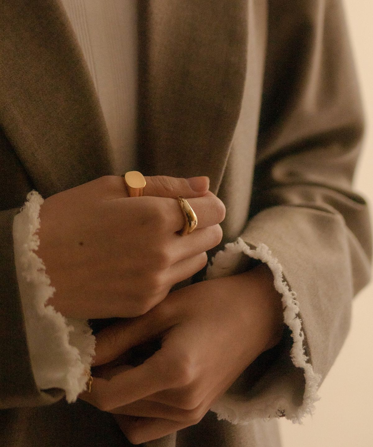 노비스도쿄(NOVICE TOKYO) 뉘앙스 링 Nuance Ring / Gold