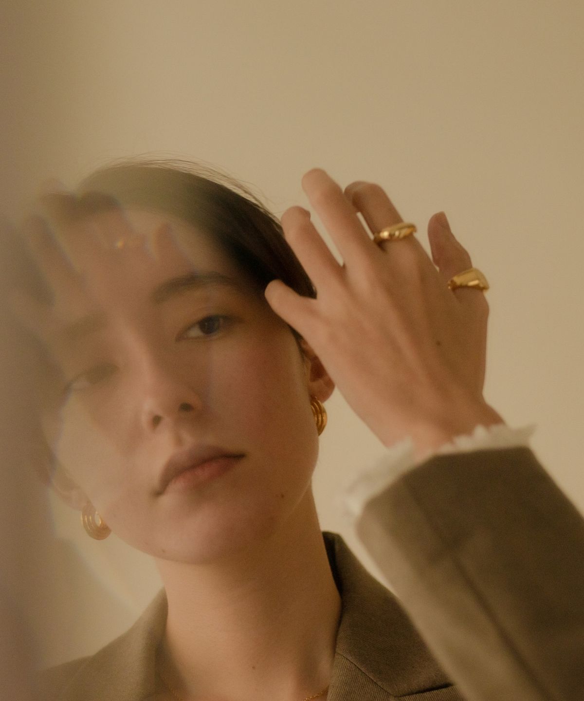 노비스도쿄(NOVICE TOKYO) 뉘앙스 링 Nuance Ring / Gold