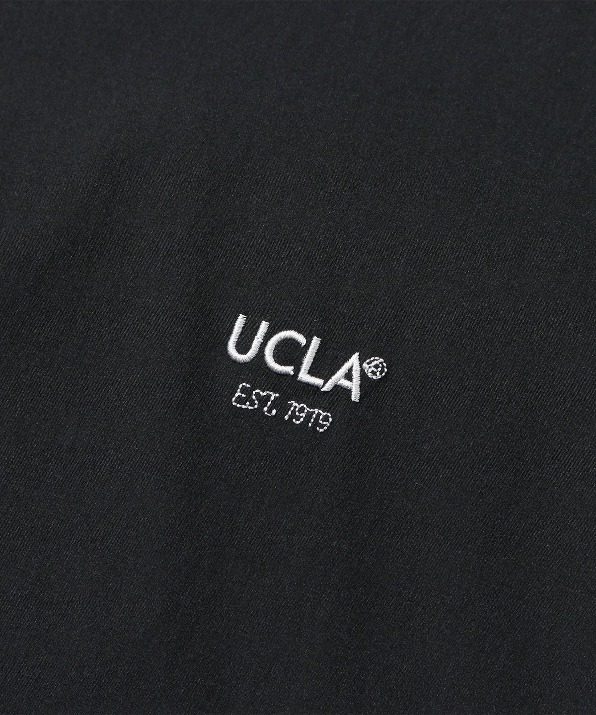 유씨엘에이(UCLA) 남녀공용 나일론 스판 우븐 티셔츠[BLACK](UB3ST95)