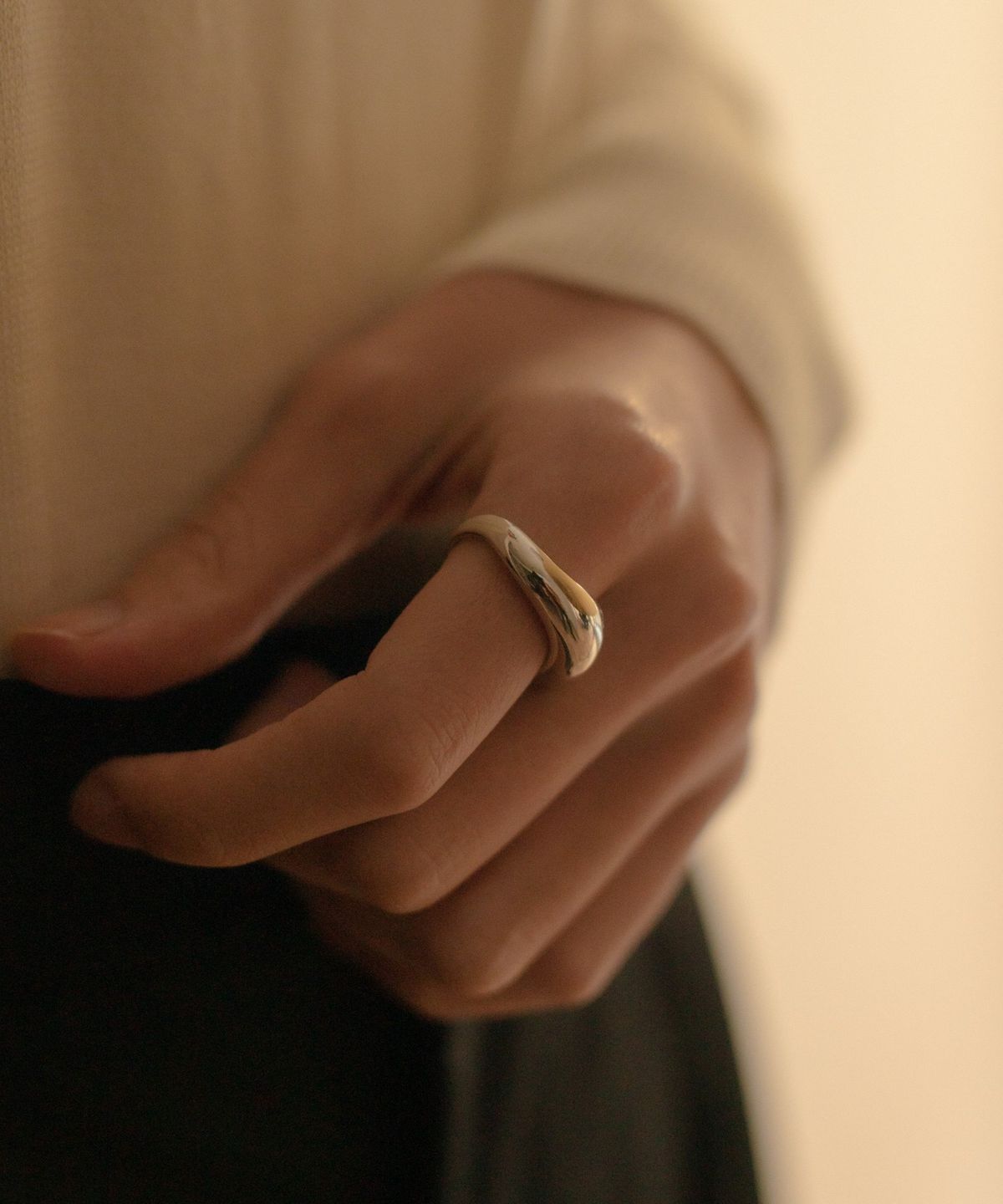 노비스도쿄(NOVICE TOKYO) 뉘앙스 링 Nuance Ring / Silver