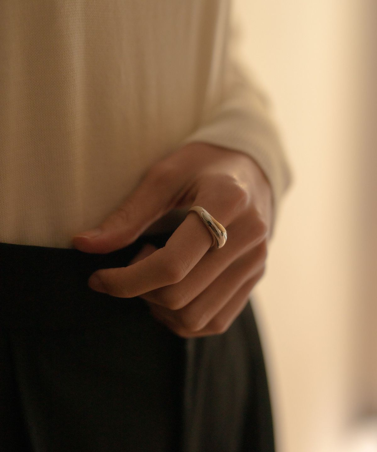 노비스도쿄(NOVICE TOKYO) 뉘앙스 링 Nuance Ring / Silver