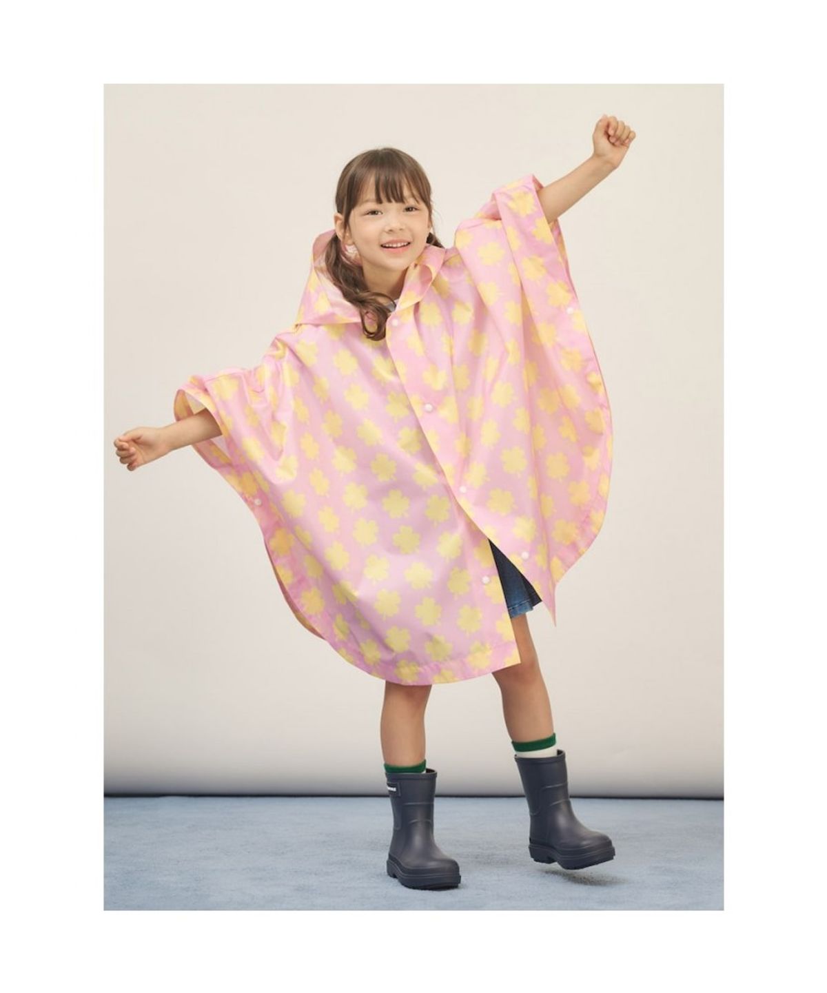 빈폴 키즈(BEANPOLE KIDS) 전판 그래픽 우비  라이트 핑크 (BI5639U01Y) (BI5639U01Y) (BI5639U01Y)