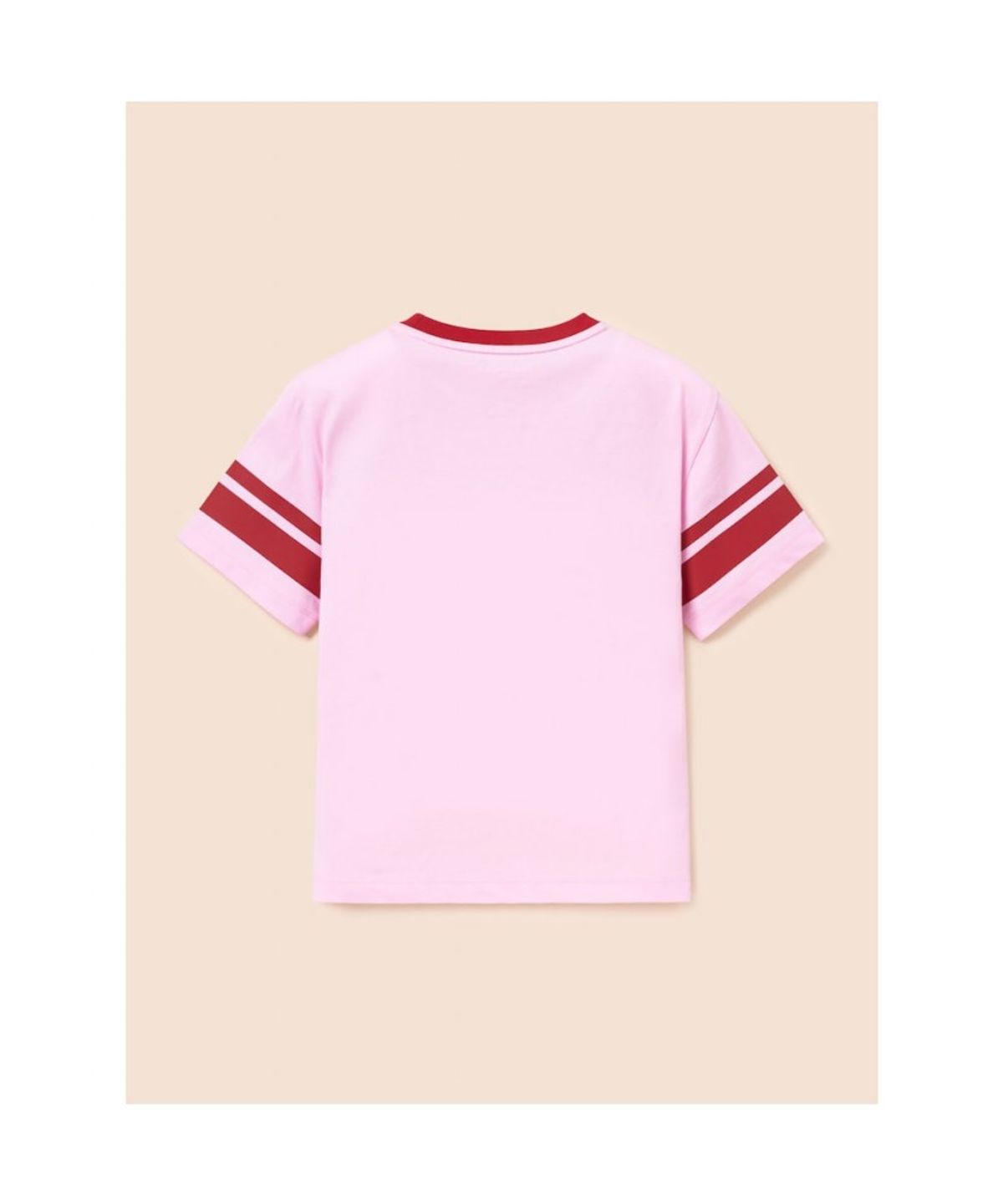 빈폴 키즈(BEANPOLE KIDS) BP FOOTBALL CLUB 저지 그래픽 티셔츠  라이트 핑크 (BI5642U93Y)