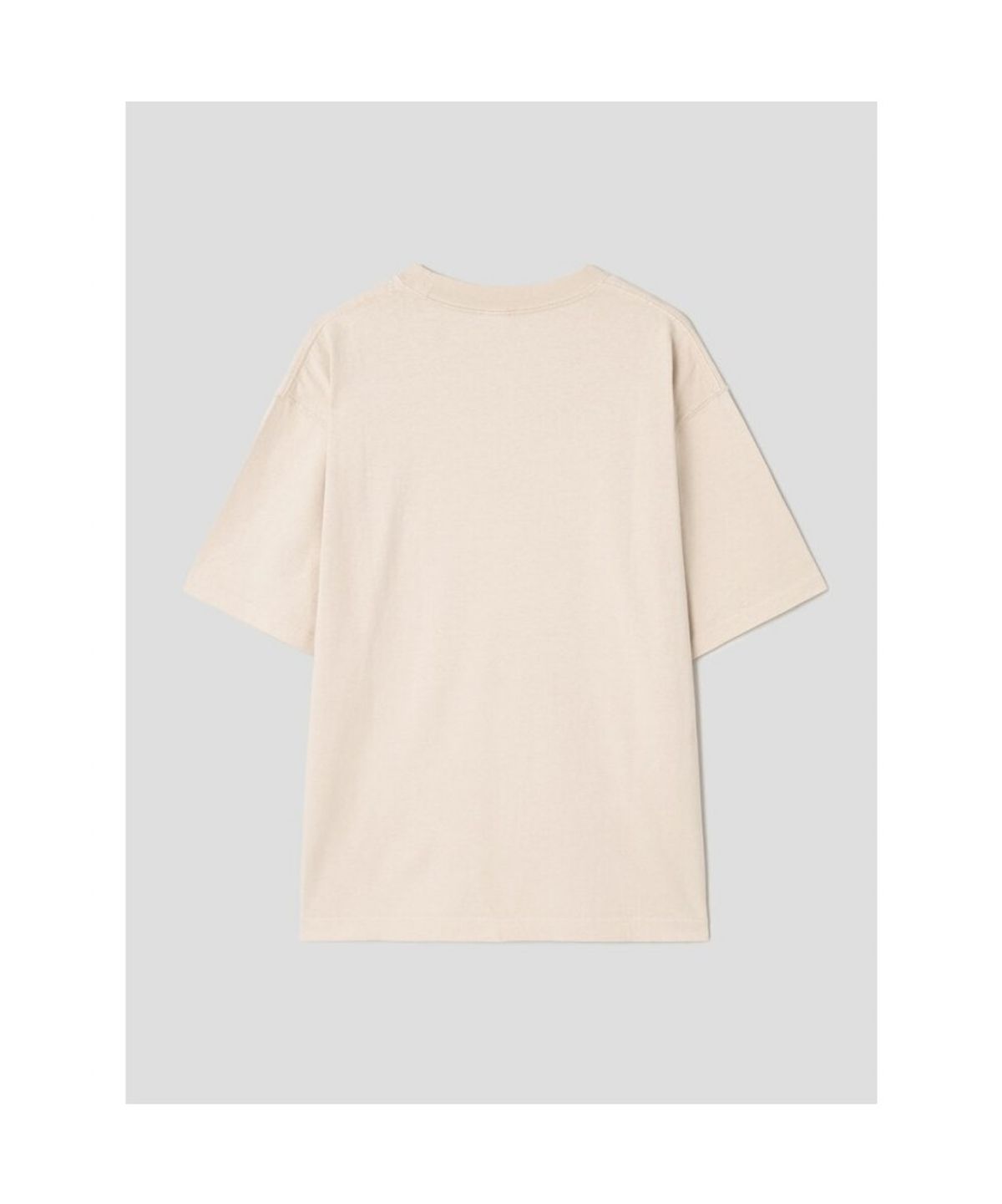시프트지(SHIFT.G) Comfort Fit Round Tee  Beige