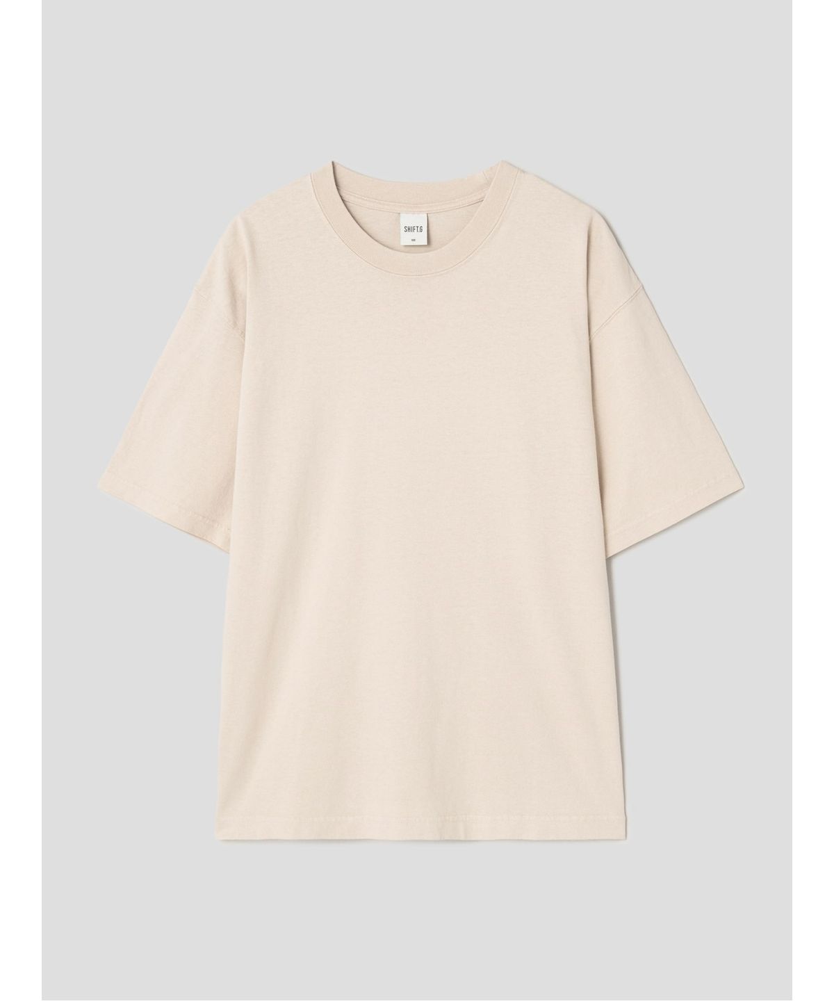 시프트지(SHIFT.G) Comfort Fit Round Tee  Beige