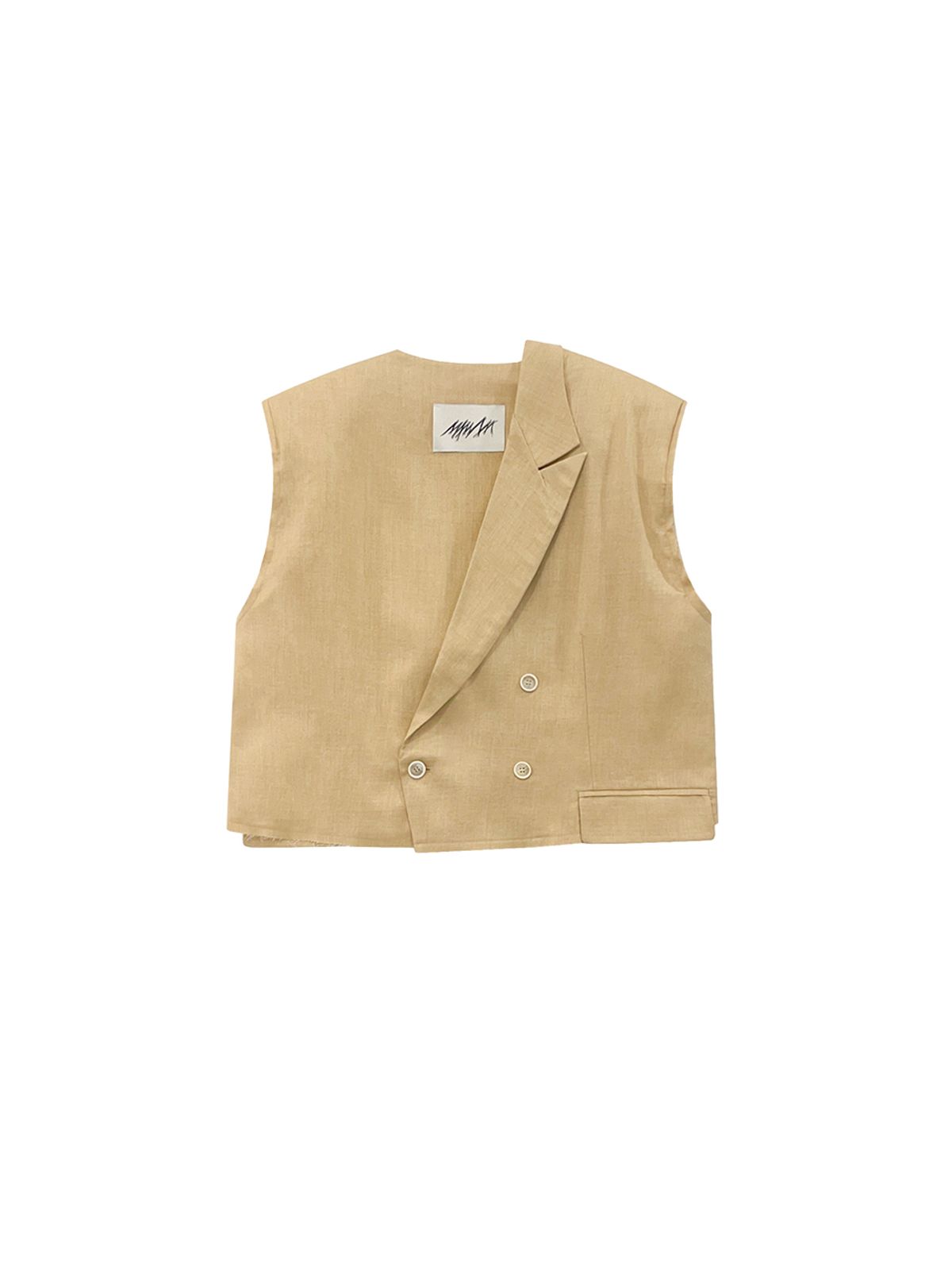 므아므(MMAM) Origami crop vest